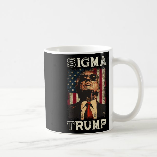Präsident Donald Trump - Sigma Trump Kaffeetasse (Rechts)