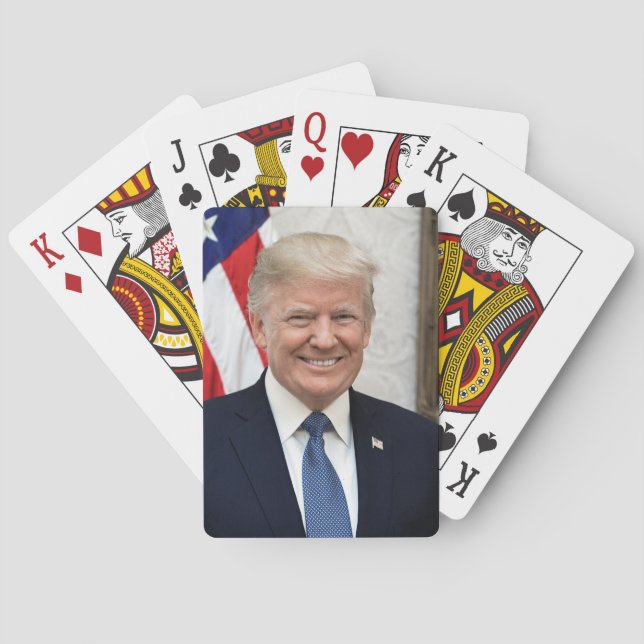 Präsident Donald Trump Spielkarten (Rückseite)