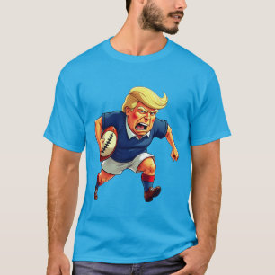 Präsident Donald Trump spielt Rugby T-Shirt
