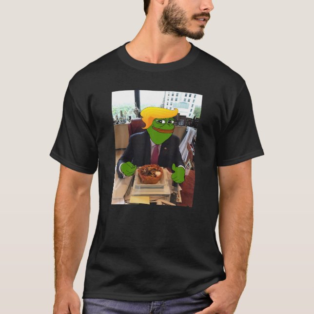 Präsident Donald Trump Taco Bowl Funny Meme T Shir T-Shirt (Vorderseite)