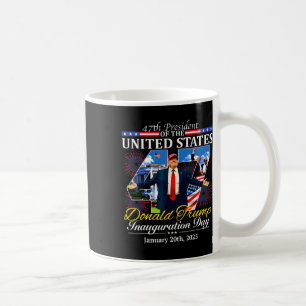 Präsident Donald Trump Tag der Amtseinführung 2025 Kaffeetasse