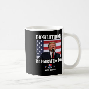 Präsident Donald Trump Tag der Amtseinführung 2025 Kaffeetasse