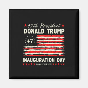 Präsident Donald Trump Tag der Amtseinführung 2025 Magnet