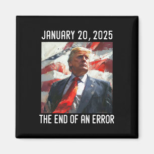 Präsident Donald Trump Tag der Amtseinführung 2025 Magnet