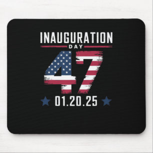 Präsident Donald Trump Tag der Amtseinführung 2025 Mousepad