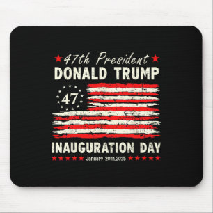 Präsident Donald Trump Tag der Amtseinführung 2025 Mousepad