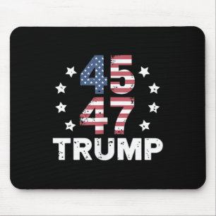 Präsident Donald Trump Tag der Amtseinführung 2025 Mousepad