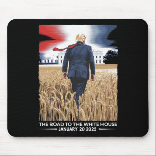 Präsident Donald Trump Tag der Amtseinführung 2025 Mousepad