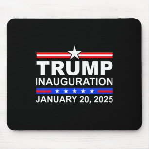 Präsident Donald Trump Tag der Amtseinführung 2025 Mousepad