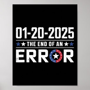 Präsident Donald Trump Tag der Amtseinführung 2025 Poster