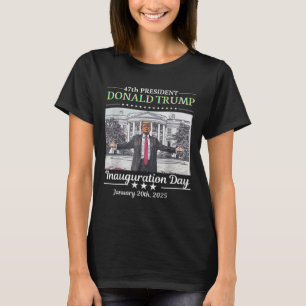 Präsident Donald Trump Tag der Amtseinführung 2025 T-Shirt