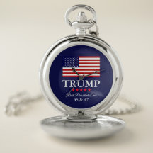 PRÄSIDENT DONALD TRUMP TASCHENUHR
