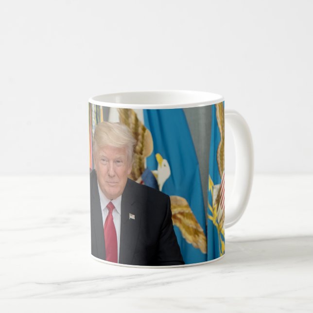 Präsident Donald Trump Tasse (VorderseiteRechts)
