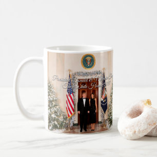Präsident Donald Trump u. Melania-Weihnachten 201 Tasse
