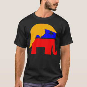 Präsident Donald Trump und der republikanische Ele T-Shirt