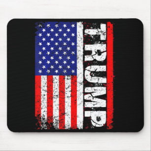 PRÄSIDENT Donald Trump Vintage Flagge der USA Mousepad