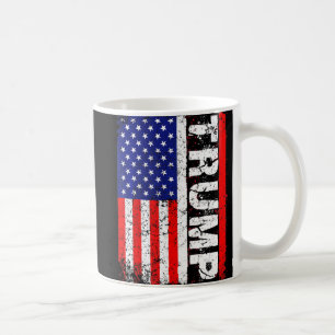 PRÄSIDENT Donald Trump Vintage USA-Flagge Kaffeetasse