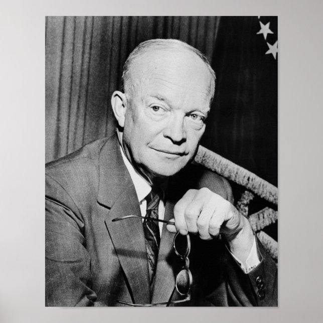 Präsident Dwight Eisenhower Poster (Vorne)