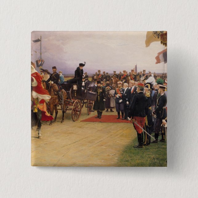 Präsident Emile Loubet Button (Vorderseite)