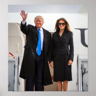 Präsident & First Lady Trump Poster