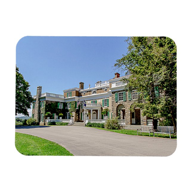 Präsident Franklin D. Roosevelts (FDR)-Haus Magnet (Horizontal)