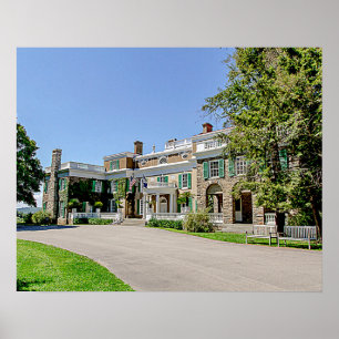 Präsident Franklin D. Roosevelts (FDR)-Haus Poster