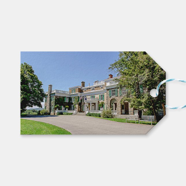 Präsident Franklin D. Roosevelt's (FDR) Mansion Geschenkanhänger (Vorderseite (Horizontal))