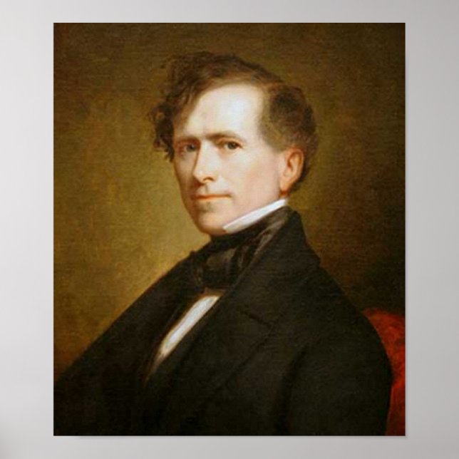 Präsident Franklin Pierce Poster (Vorne)