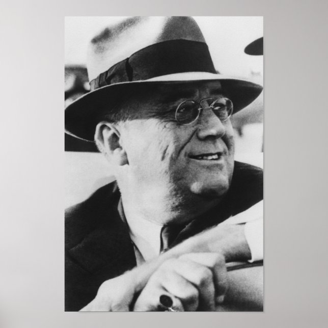 Präsident Franklin Roosevelt Poster (Vorne)