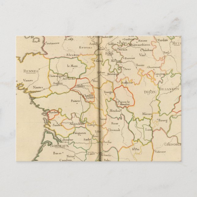 Präsident Frankreichs Postkarte (Vorderseite)