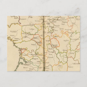 Präsident Frankreichs Postkarte