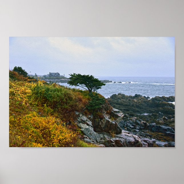 Präsident G.H.B Bush Zuhause, Kennebunkport, Maine Poster (Vorne)
