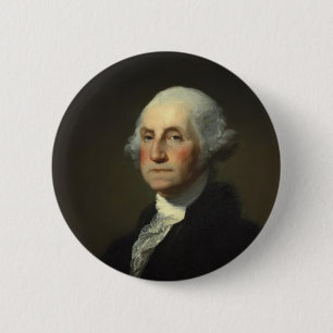 Präsident George Washington Button
