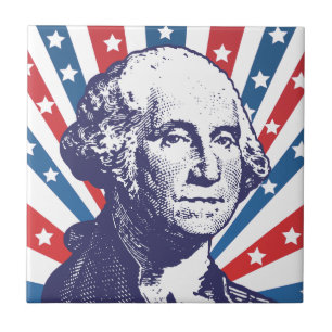 Präsident George Washington Fliese