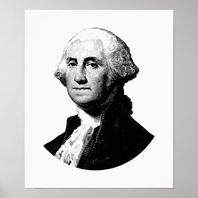 Präsident George Washington Graphic Poster (Vorne)