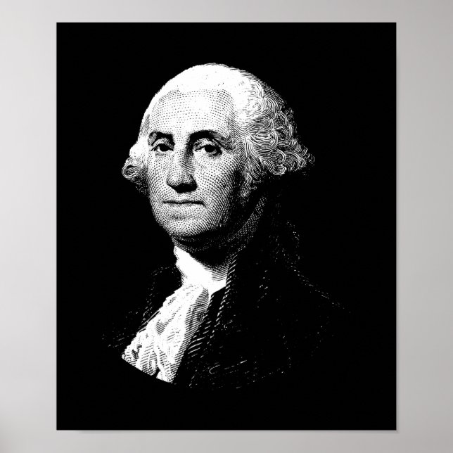 Präsident George Washington Graphic Poster (Vorne)