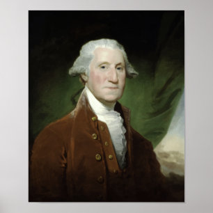 Präsident George Washington Painting Poster