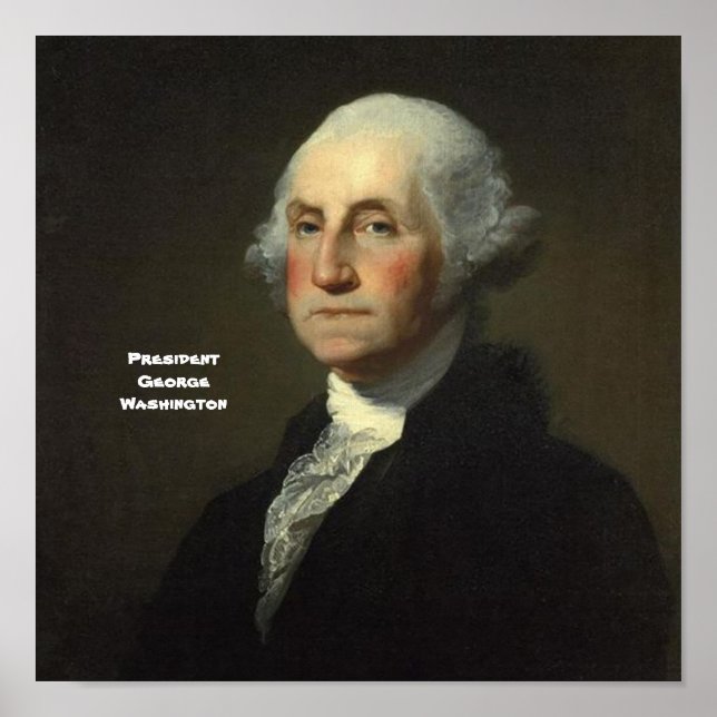 Präsident George Washington Poster (Vorne)
