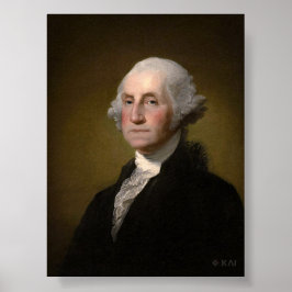 Präsident George Washington Poster