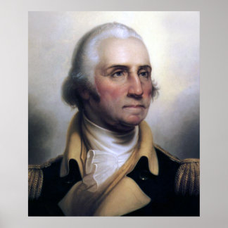 Präsident George Washington Posters Poster
