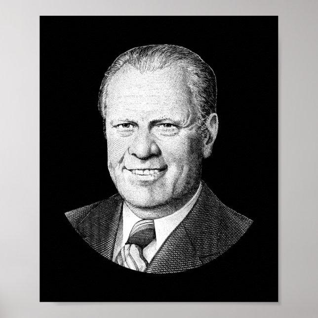 Präsident Gerald Ford Graphic Poster (Vorne)