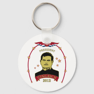 Präsident Gingrich 2012 Schlüsselanhänger