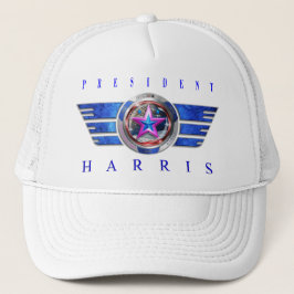 Präsident Harris/Walz Wing Medallion Cap Truckerkappe