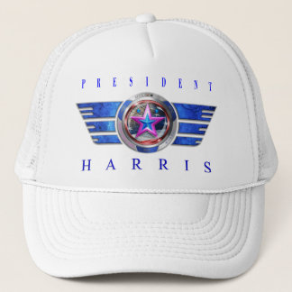Präsident Harris/Walz Wing Medallion Cap Truckerkappe