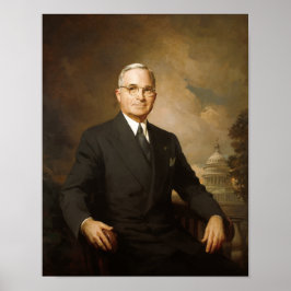 Präsident Harry Truman Poster