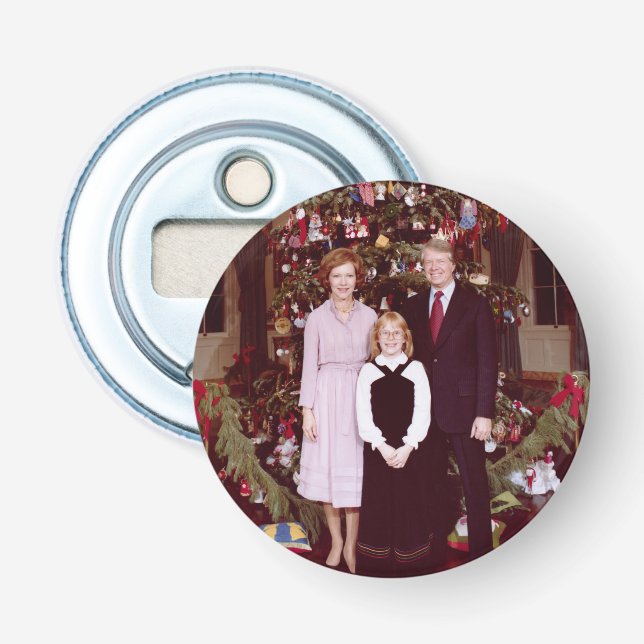 Präsident James Jimmy Carter White House Flaschenöffner (Vorderseite)