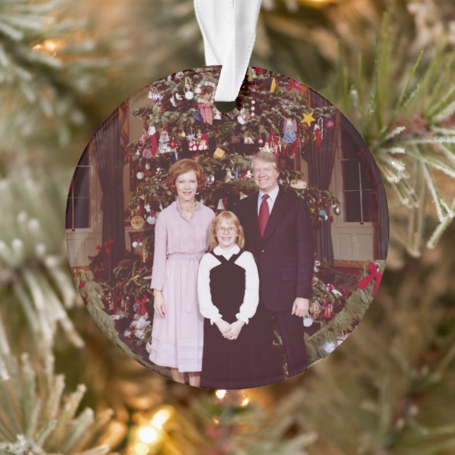 Präsident James Jimmy Carter White House Ornament (Baum)