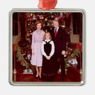 Präsident James Jimmy Carter White House Ornament Aus Metall