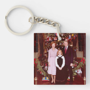 Präsident James Jimmy Carter White House Schlüsselanhänger