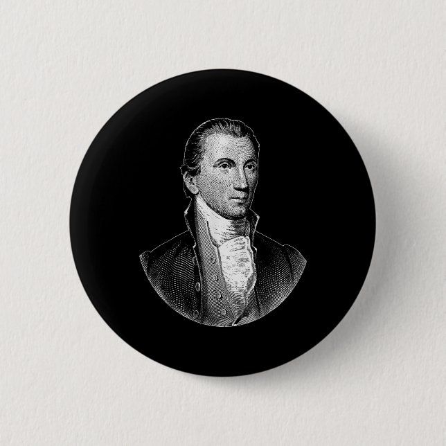 Präsident James Monroe Button (Vorderseite)